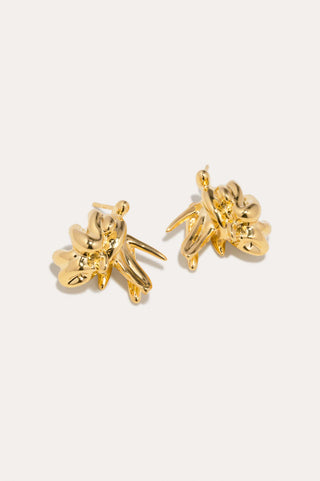 Completed Works R2267 "Not So Big" General Strike Earrings