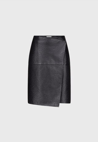 Loulou De Saison Gora Leather Wrap Skirt-Skirts-Misch-Boutique-Vancouver-Canada-misch.ca