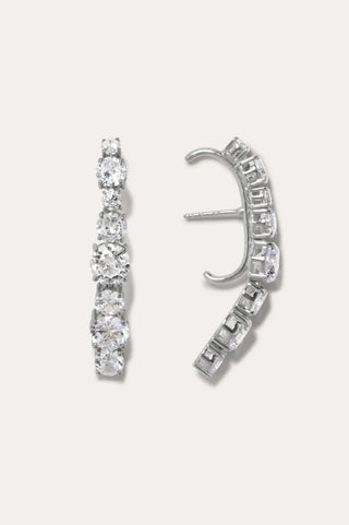 Completed Works Zirconia Ear Climbers-Jewelry-Misch-Boutique-Vancouver-Canada-misch.ca