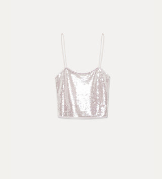 Forte Forte Liquid Sequins Top-Tops-Misch-Boutique-Vancouver-Canada-misch.ca