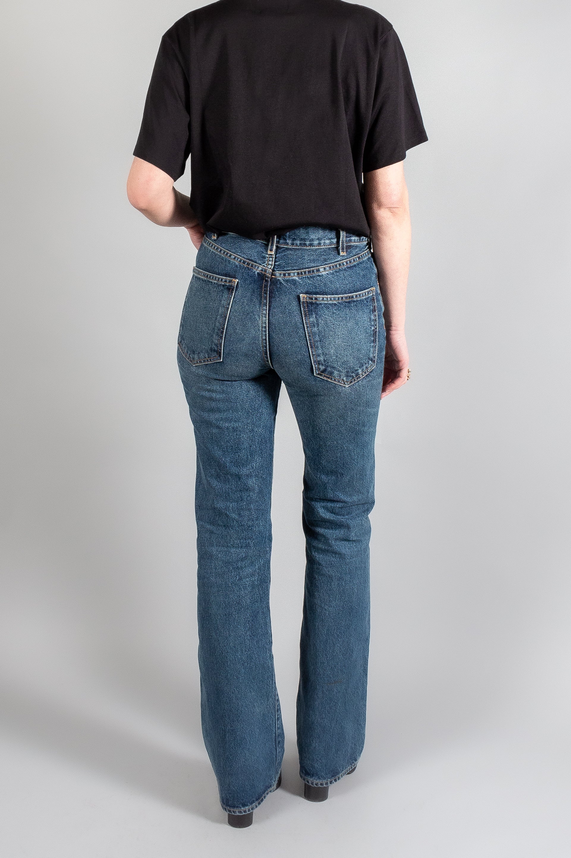 Nili lotan denim store jumpsuit