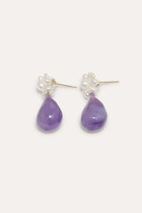Completed Works Tra-La-La Ii-Lilac Earrings