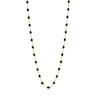 Gigi Clozeau Classic Gold Beaded 16.5" Necklace-Jewelry-Black-Misch-Vancouver-Canada