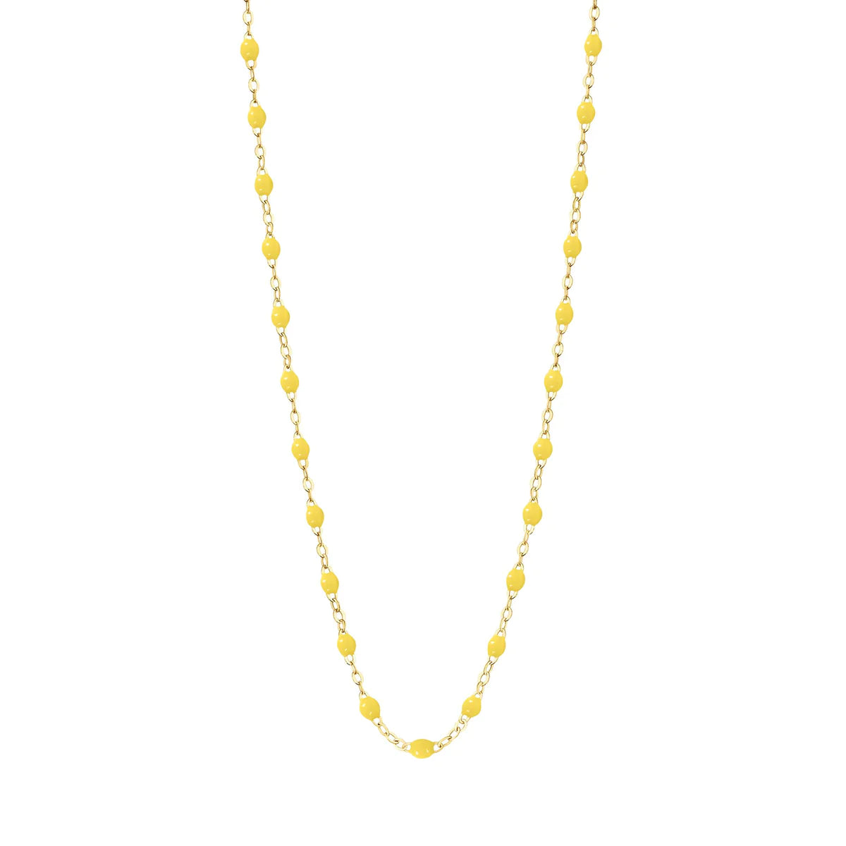 Gigi Clozeau Classic Gold Beaded Necklace 17.7"-Jewelry-Lemon-Misch-Vancouver-Canada