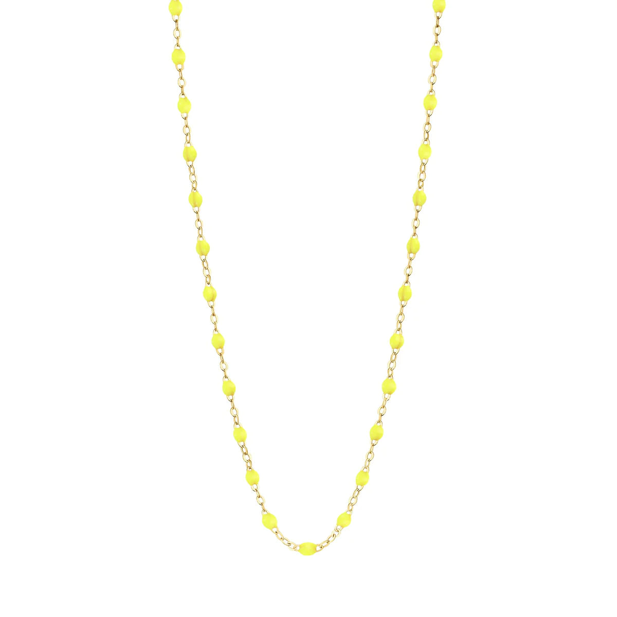 Gigi Clozeau Classic Gold Beaded Necklace 17.7"-Jewelry-Lime-Misch-Vancouver-Canada