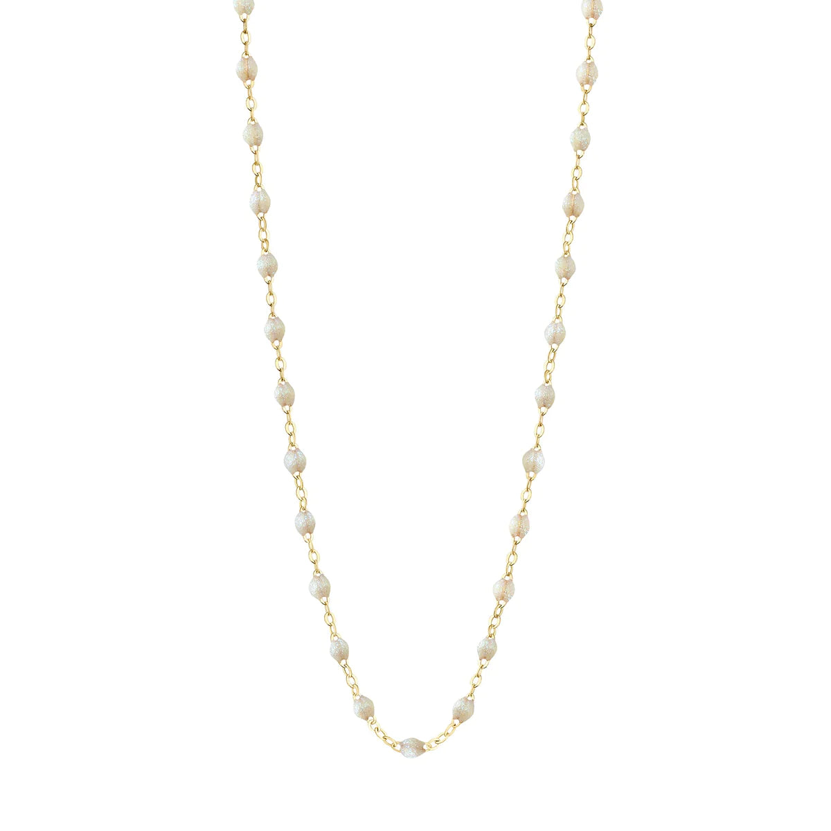 Gigi Clozeau Classic Gold Beaded Necklace 17.7"-Jewelry-Opal-Misch-Vancouver-Canada