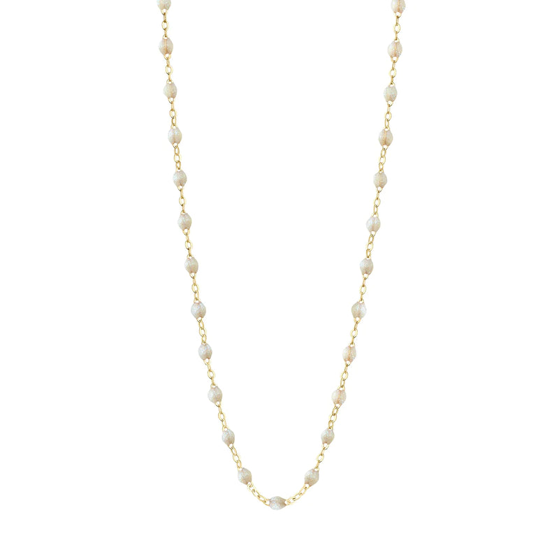Gigi Clozeau Classic Gold Beaded Necklace 17.7"