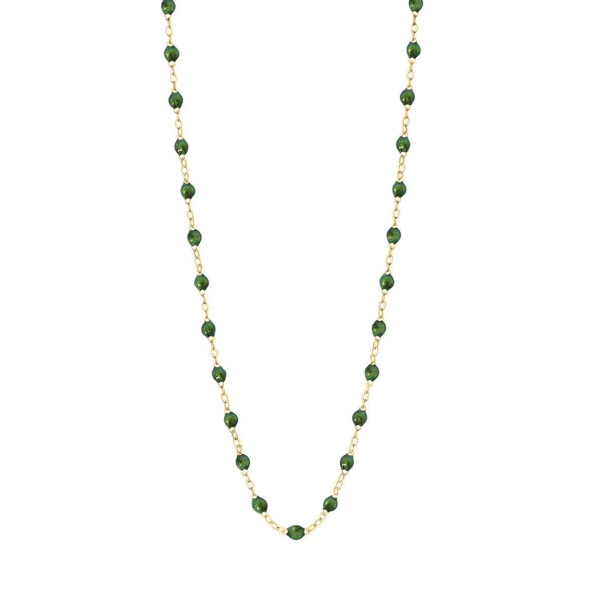 Gigi Clozeau Classic Gold Beaded Necklace 17.7"-Jewelry-Scarab-Misch-Vancouver-Canada