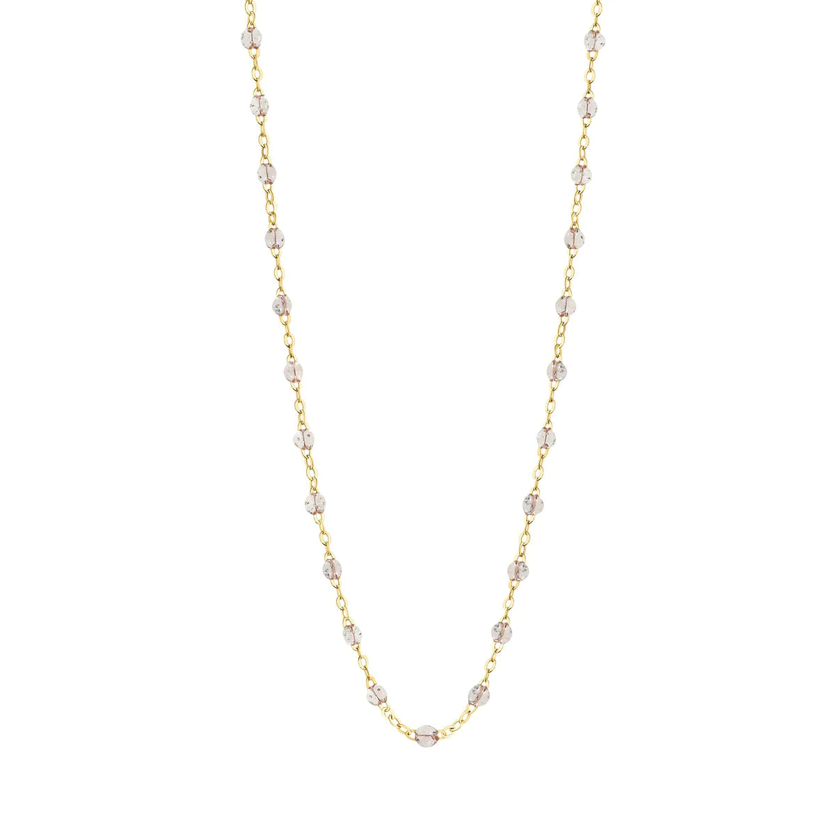 Gigi Clozeau Classic Gold Beaded Necklace 17.7"-Jewelry-Sparkle-Misch-Vancouver-Canada