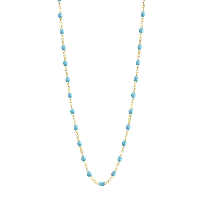 Gigi Clozeau Classic Gold Beaded Necklace 17.7"