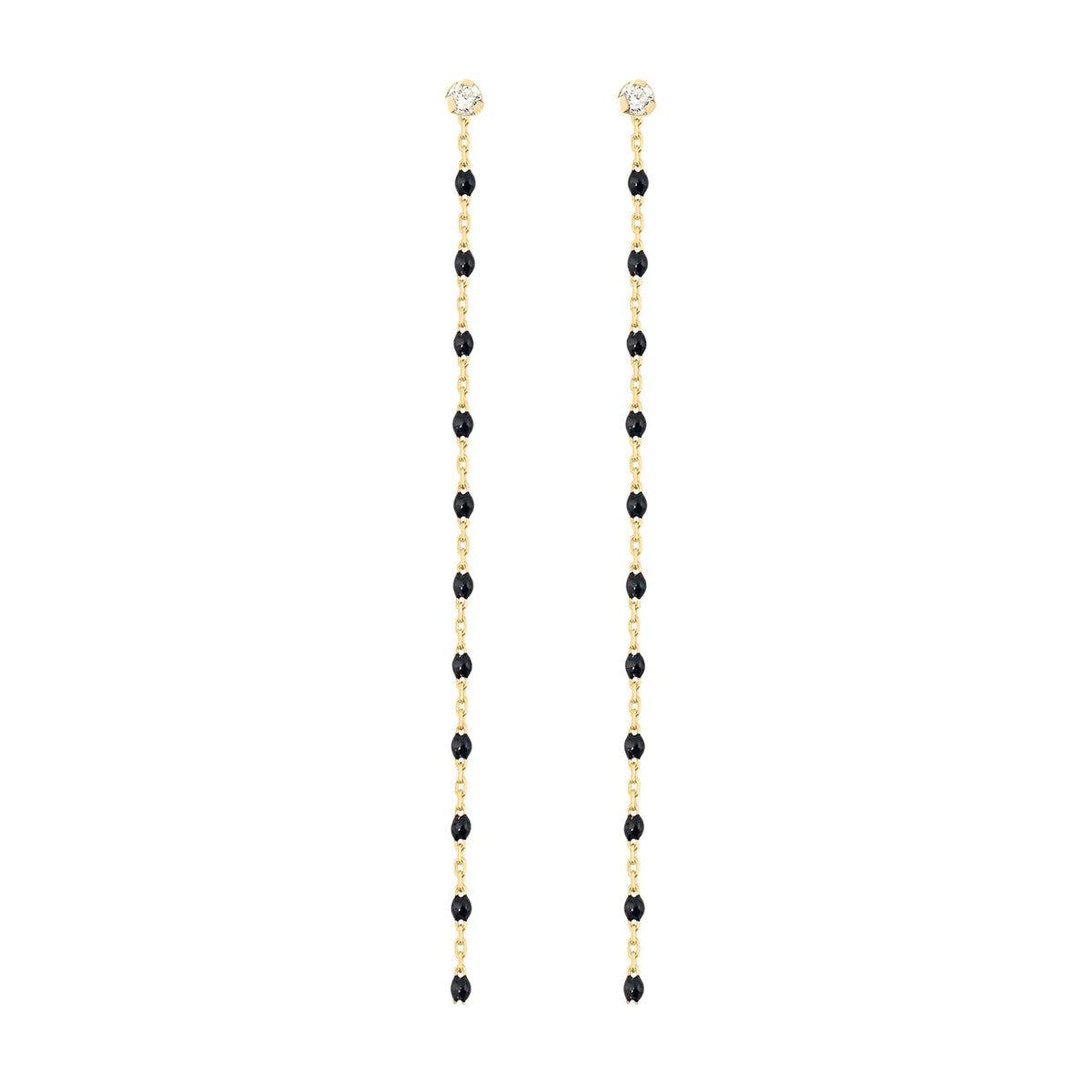 Gigi Clozeau Gold Mini Party Earrings-Jewelry-Black-Misch-Vancouver-Canada